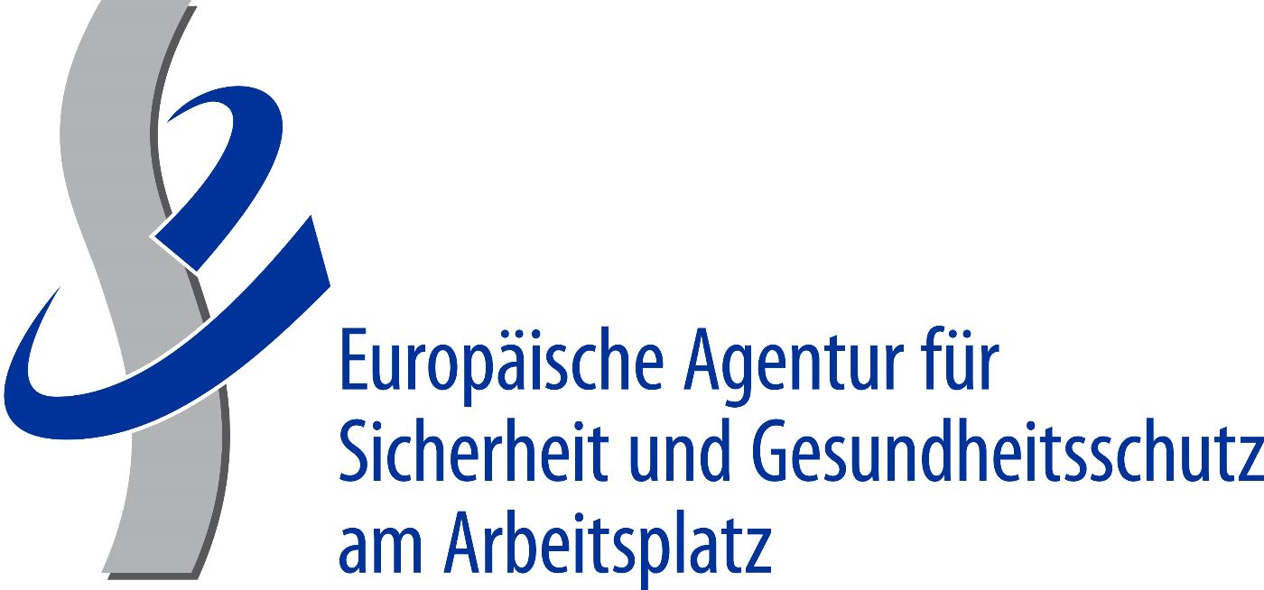 Das ist das Logo der Europäischen Agentur für Sicherheit und Gesundheitsschutz am Arbeitsplatz.