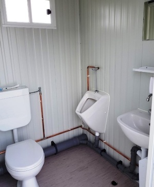 Arbeitsinspektion Sanitäreinrichtungen auf Baustellen